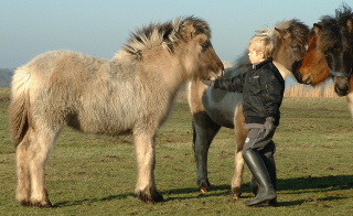 Saefla en Christian, januari 2005. 